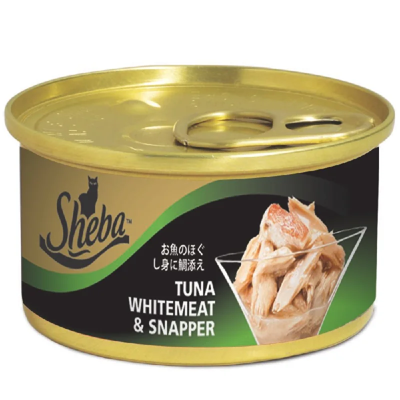 Sheba Tuna & Snapper In Gravy Canned Cat Food 85g