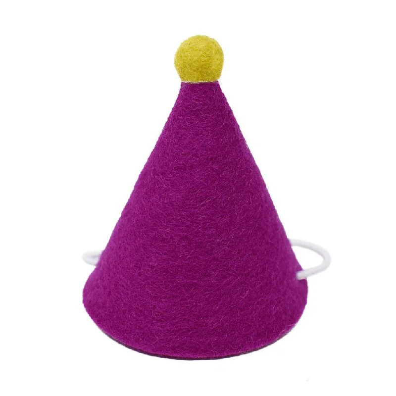 Pawty Dog Hat Purple