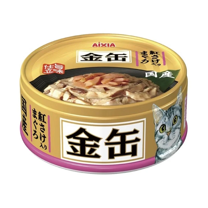 Aixia Kin-can Mini Tuna With Salmon