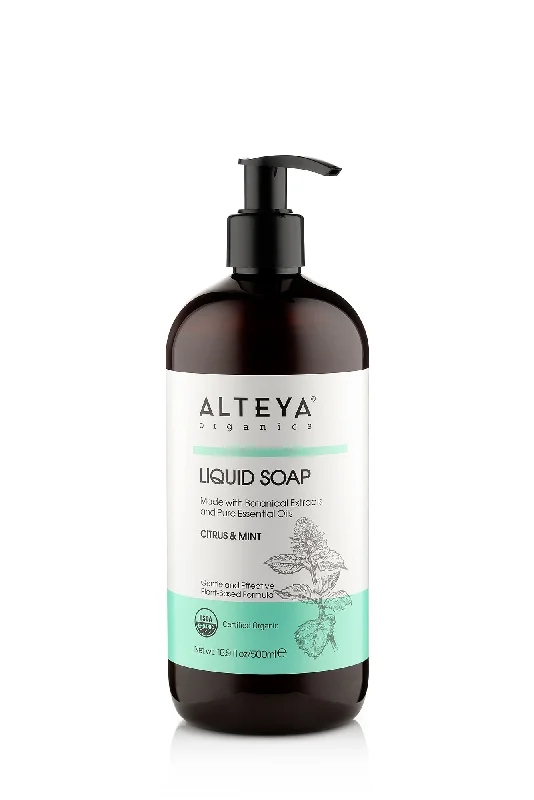 Alteya Organic Liquid Soap Citrus & Mint 500ml