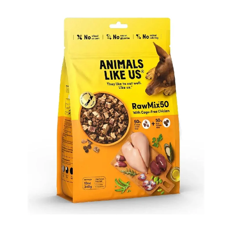 Animals Like Us Freze Dried RawMix50 Cage-Free Chicken Dog