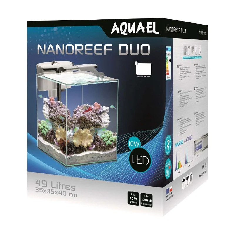 AQUAEL Akvarijski set Nano Reef Duo, 35x35x40cm, 49 L