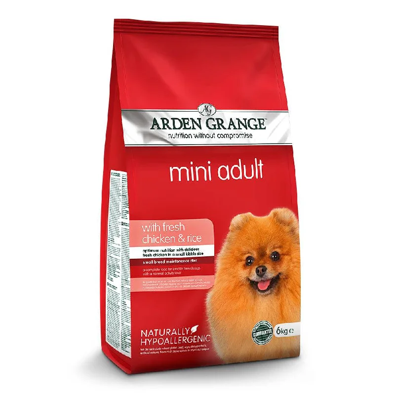 Arden Grange Chicken and Rice Mini Adult Hypoallergenic Dog Food