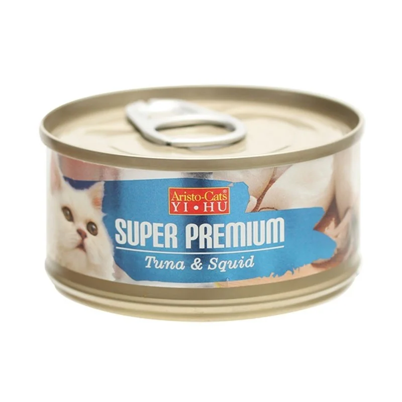 Aristo-cats Super Premium Tuna And Squid Canned Cat Food