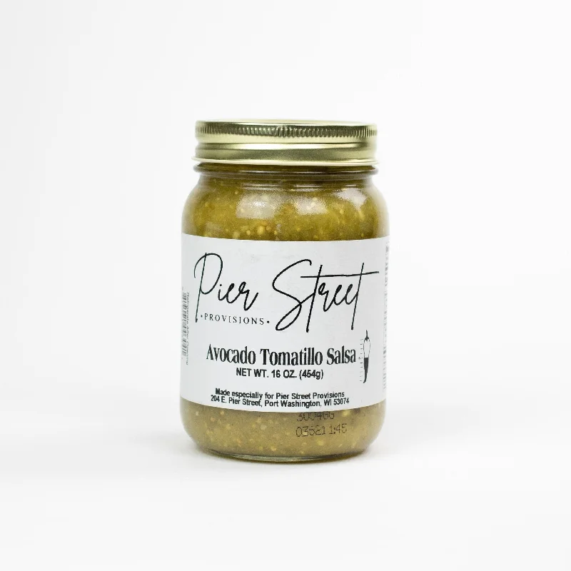 Avocado Tomatillo Salsa (Hot)