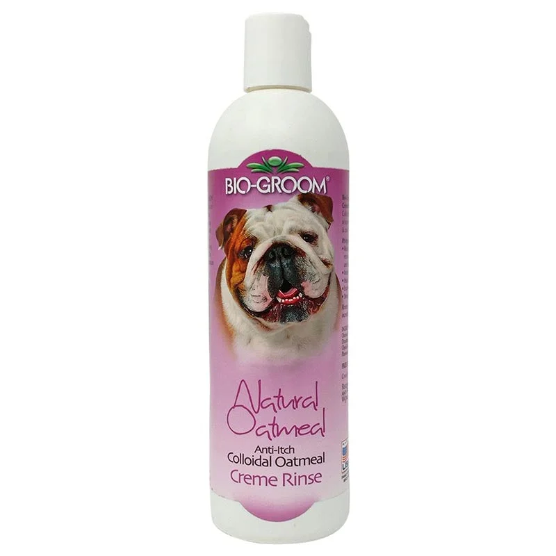 Bio-Groom Natural Oatmeal Anti-Itch Crème Rinse Conditioner, 355 ml