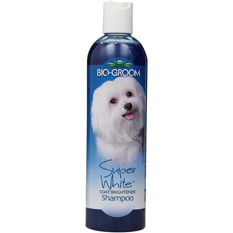 Bio-Groom Super White Coat Brightening Shampoo, 355 ml