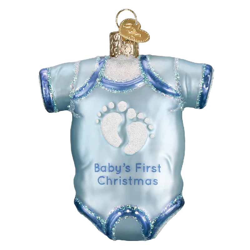 Blue Baby Onesie