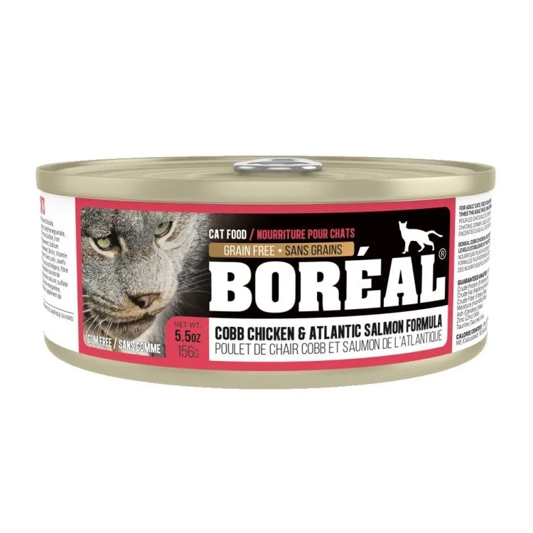 BORÉAL Cobb Chicken and Atlantic Salmon, 156g (5.5oz)