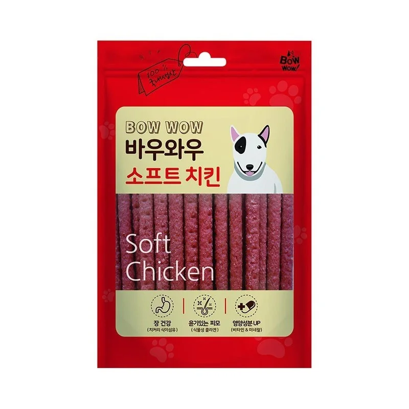 Bow Wow Soft Chicken Jerky Dog Treat