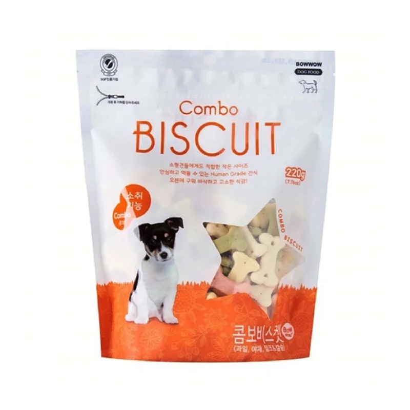 Bow Wow Combo Biscuit Dog Treat