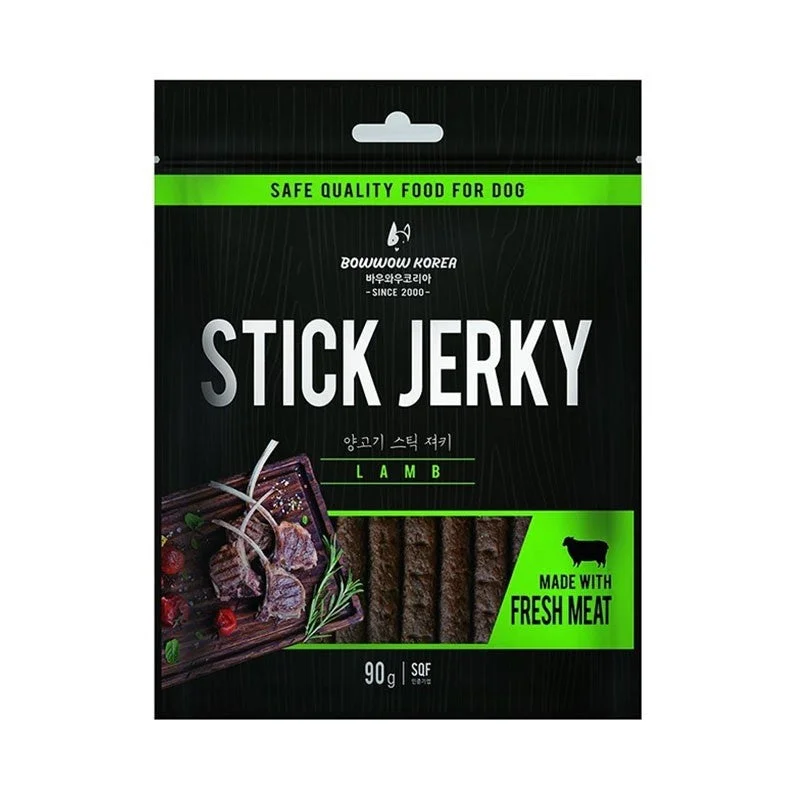 Bow Wow Stick Jerky Lamb Dog Treat