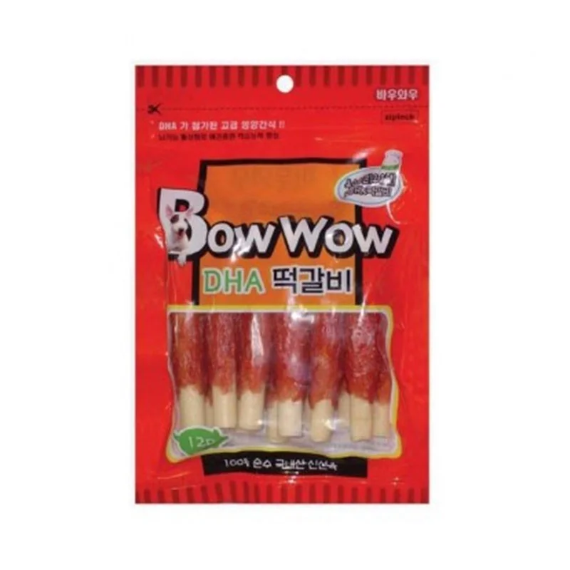 Bow Wow Pork Loin Roll Stick Dog Treat