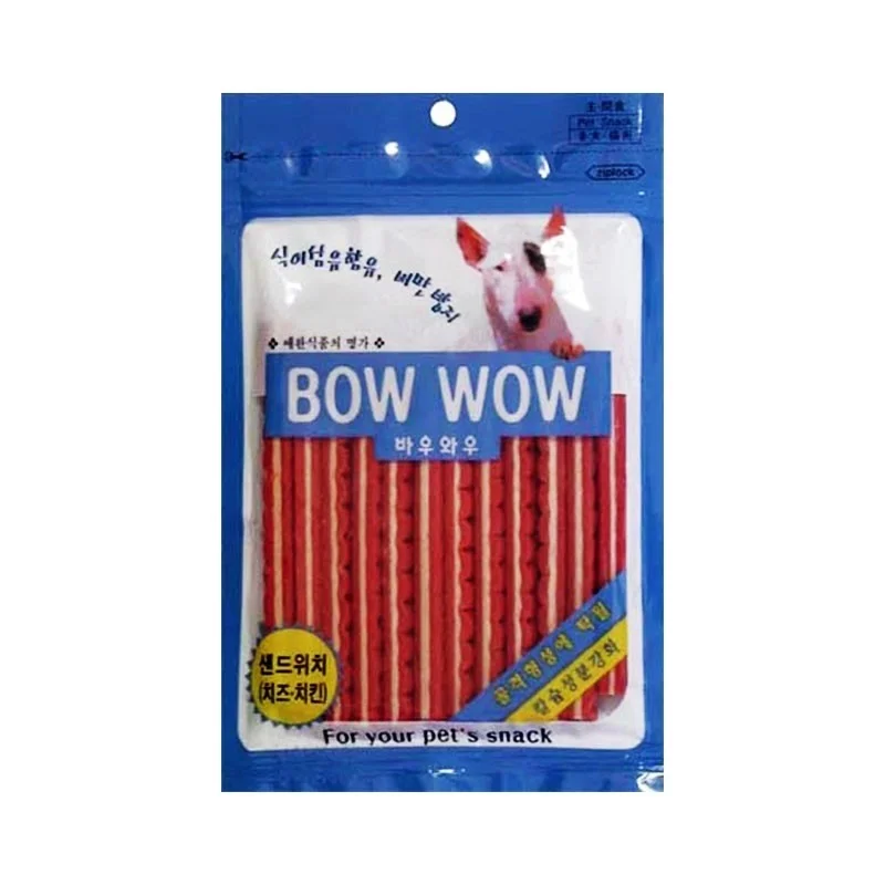 Bow Wow Sandwich Stick With Chicken & Cheese Dog Treat