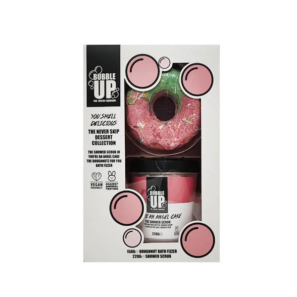 Bubble Up Bath Fizzer/shower Scrub Set