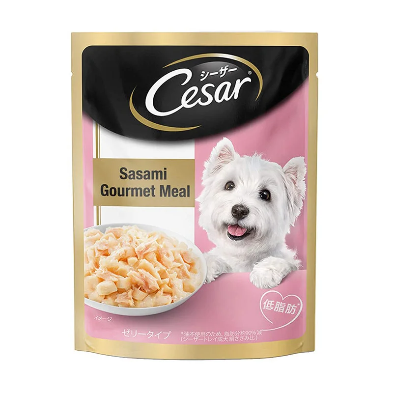 Cesar Adult Premium Wet Dog Food (Gourmet Meal) Sasami, 70 g