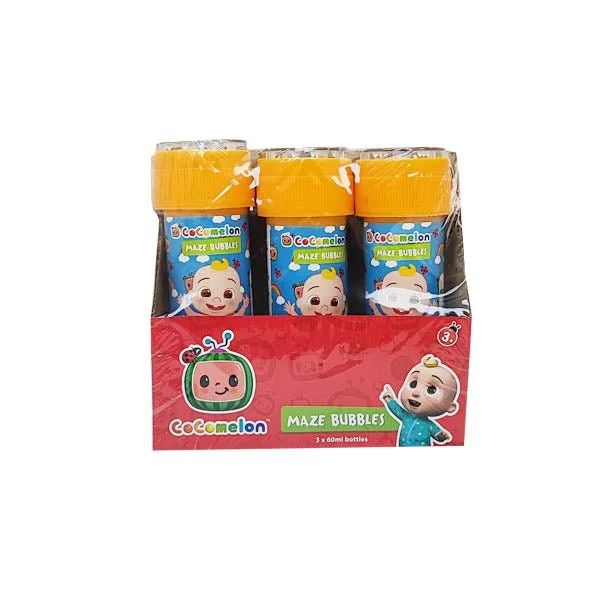 Cocomelon Maze Bubbles 3PK