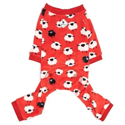 Counting Sheep Fleece Dog Jammies