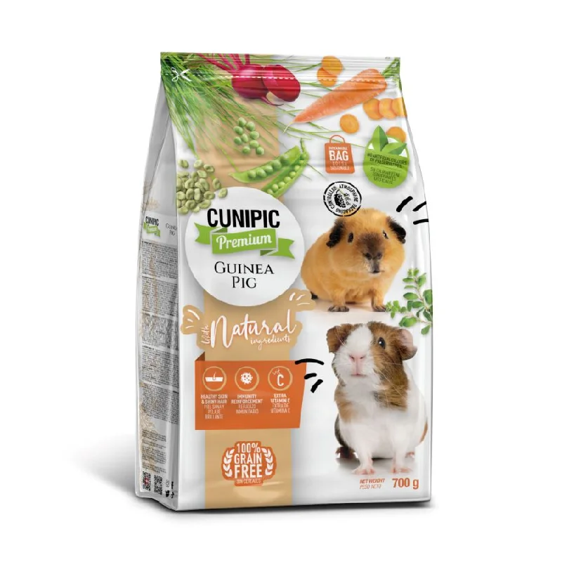 CUNIPIC Guinea Pig, hrana za zamorčiće, 700g