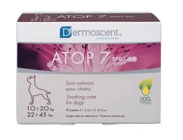 DERMOSCENT Atop 7 SpotOn za pse za pse 10-20 kg 4X1,2ml