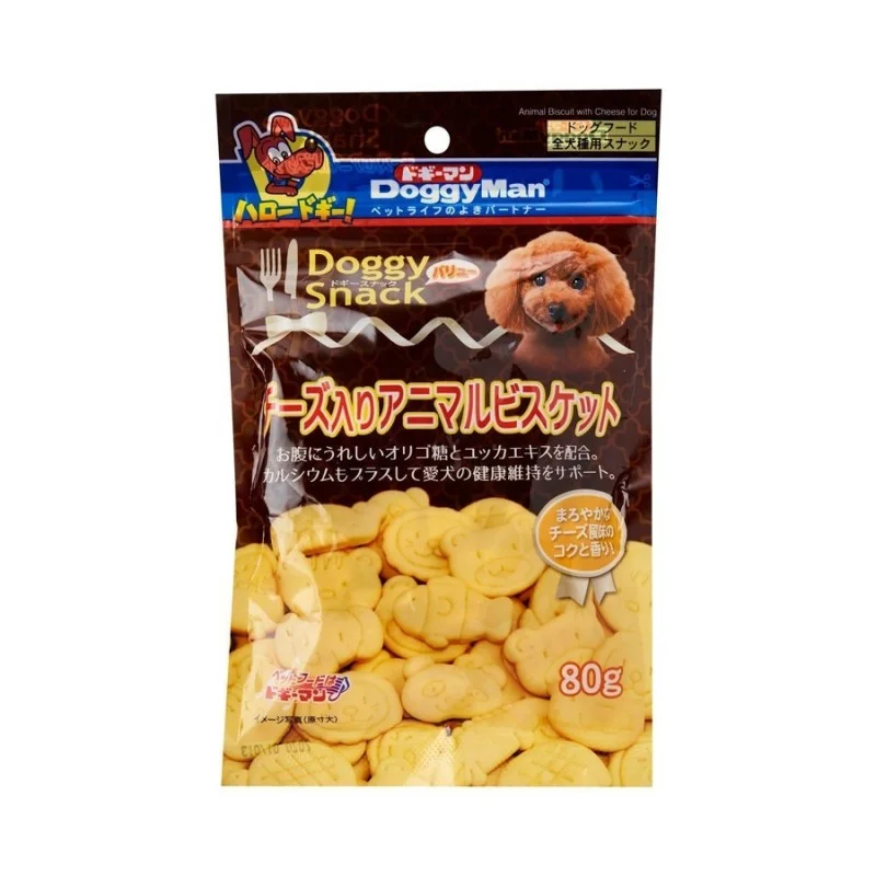 Doggyman Animal Biscuits With Cheese Dog Treats