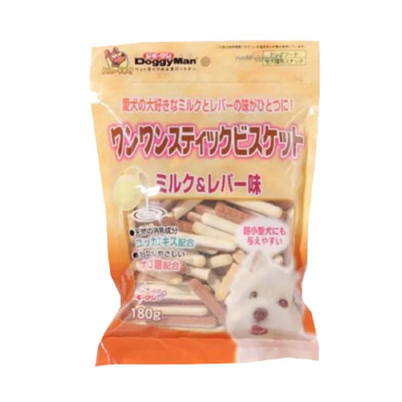 Doggyman Stick Milk & Chicken Liver Sticks Dog Treat