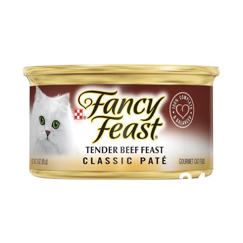 Fancy Feast Classic Pate Tender Beef Feast Canned Cat Food