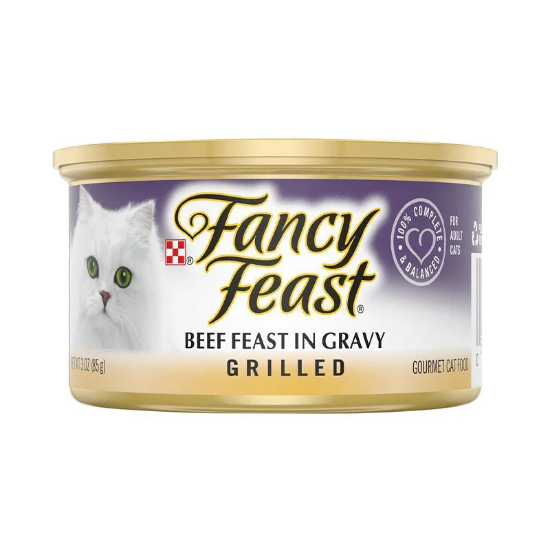 Fancy Feast Grilled Beef Feast In Gravy Canned Cat Food