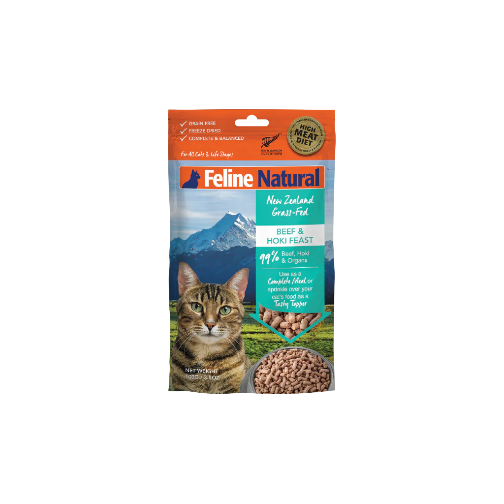 Feline Naturals Beef & Hoki 320g/11oz