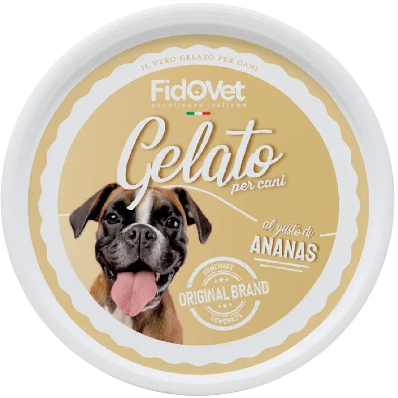 FIDOVET Îngheţată pentru câini, cu aromă de ananas 40g