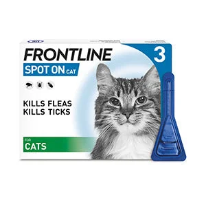 Frontline - Spot On Flea & Tick for Cat - 3 Pipettes