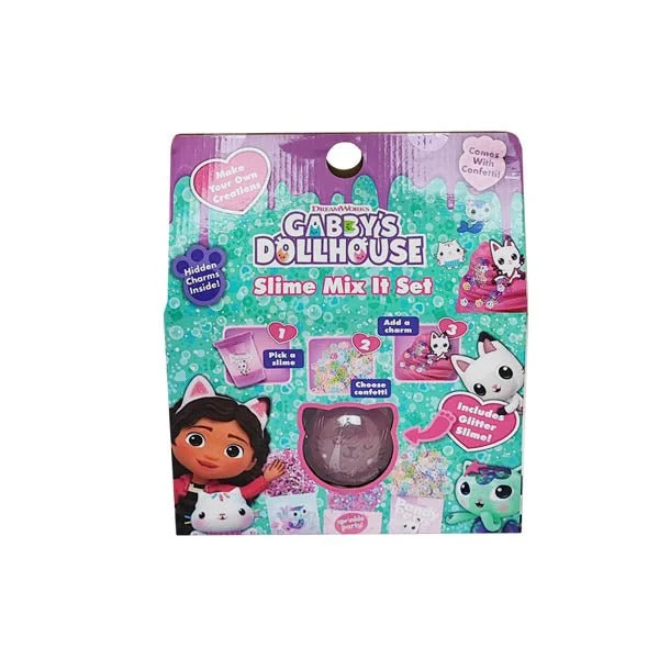 Gabbys Dollhouse Slime Mix It Set