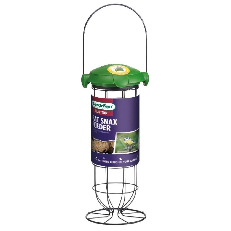 Gardman | Wild Bird Care | Flip Top Fat Ball Feeder