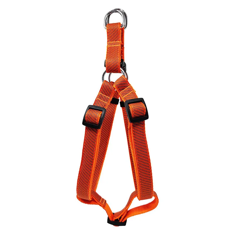 GEARBUFF Sports Stepin Harness For Dogs, Orange & Limestone