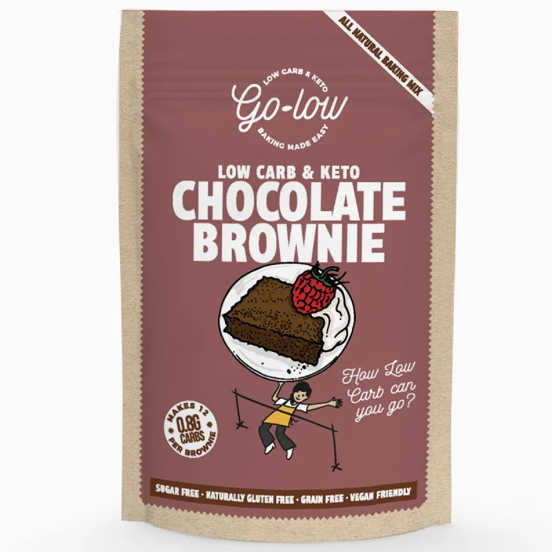 Go-low Keto & Low Carb Chocolate Brownie Baking Mix 218g