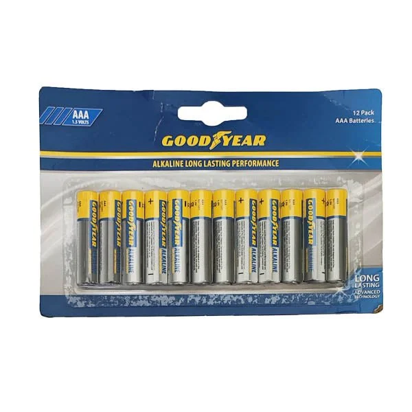 Good Year Alkaline Battery Aaa 12 Pack