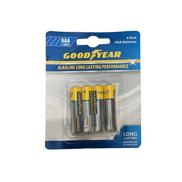 Good Year Battery Alkaline Aaa 4 Pack