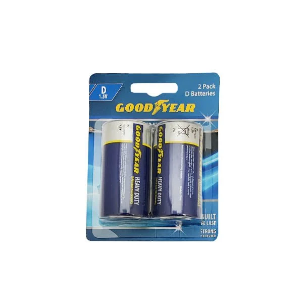 Good Year Battery Heavy Duty D 2 Pack