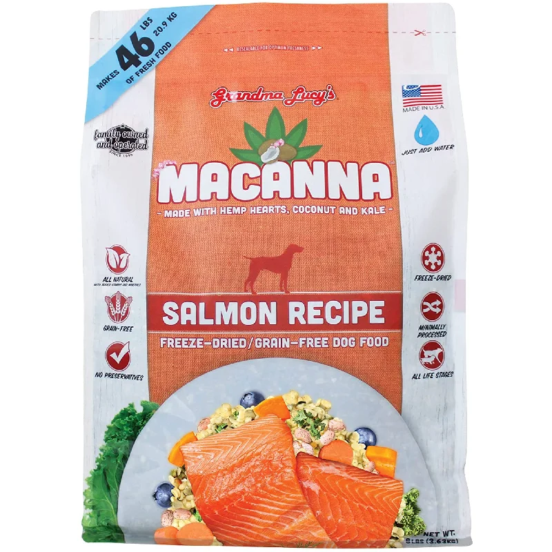 Grandma Lucy's Macanna Freeze Dried Salmon Dog Food