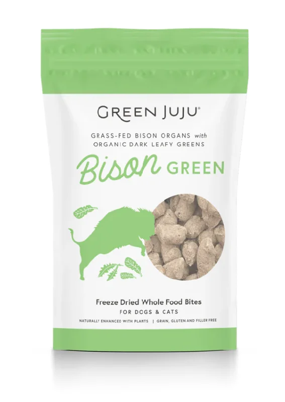 Green Juju Bison Freeze-dried Whole Food Bites