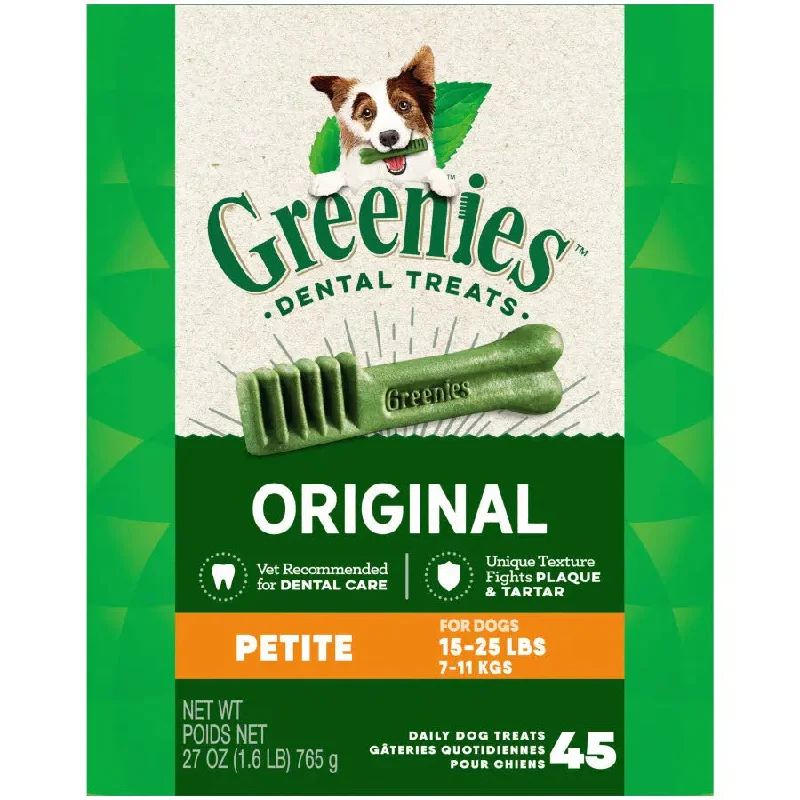 GREENIES Original Natural Dog Dental Care Chews Oral Health Dog Treats