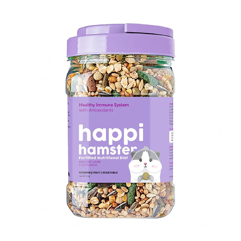 Happi Hamster Healthy Immune System Fortified Nutritional Diet