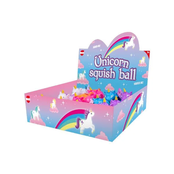 Hoot Unicorn Squish Ball