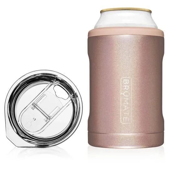 Hopsulator Duo 12 oz.-Glitter Rose Gold