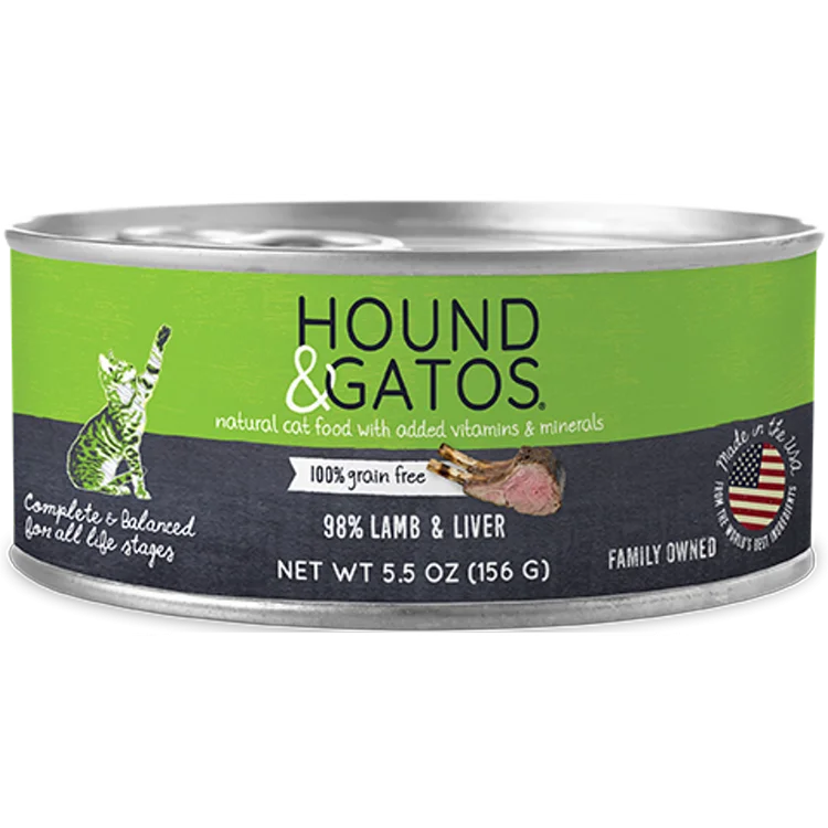 HOUND & GATOS Lamb and Liver Pâté, 156g (5.5oz)