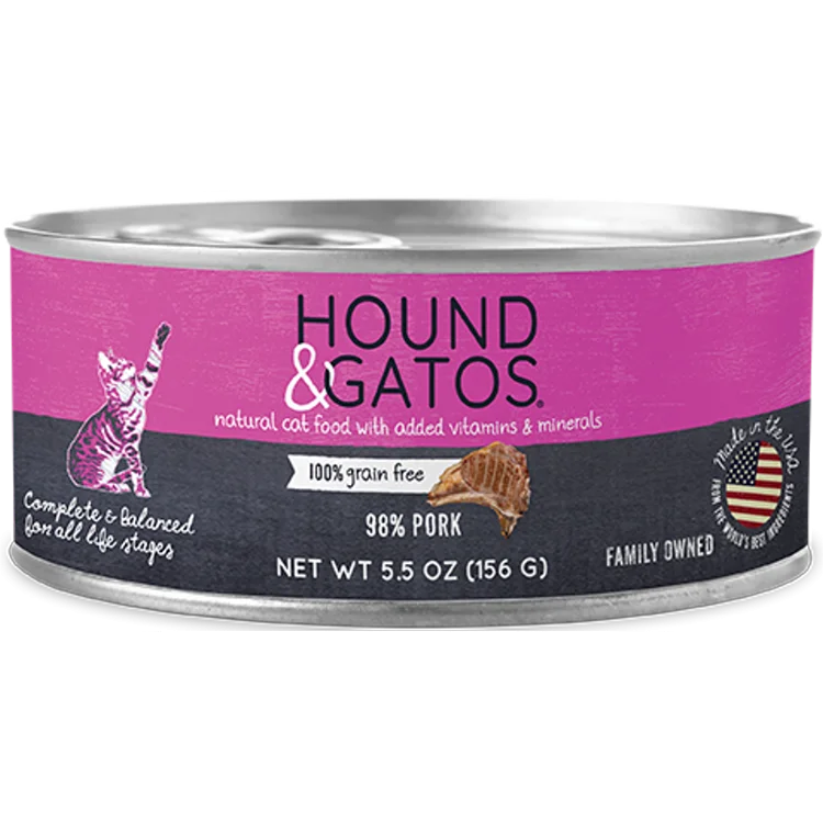 HOUND & GATOS Pork Pâté, 156g (5.5oz)