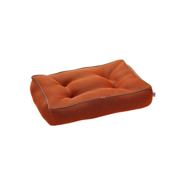 Hunter Quilted Toronto Dog Bed - S-ORANGE