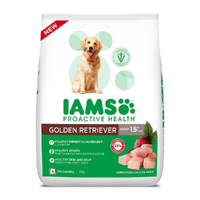 IAMS Dry Dog Food - Proactive Health, Adult 1.5+ Years, Golden Retriever