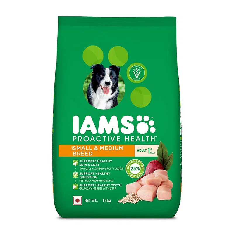 IAMS Proactive Health Adult Small and Medium Breed (1+ Yrs) Chicken, Dry Dog Food