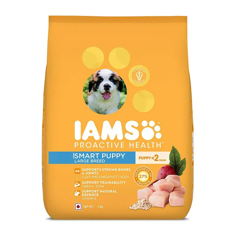 IAMS Proactive Health Smart Puppy Large Breed (<2 Yrs) Chicken, Dry Dog Food